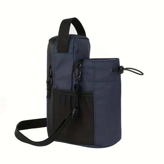 Magnetic Water Bottle Holder - Portable, Durable Black Backpack for Fitness